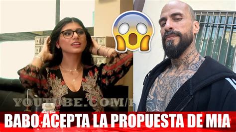 BABO Acepta la PROPUESTA de MIA KHALIFA